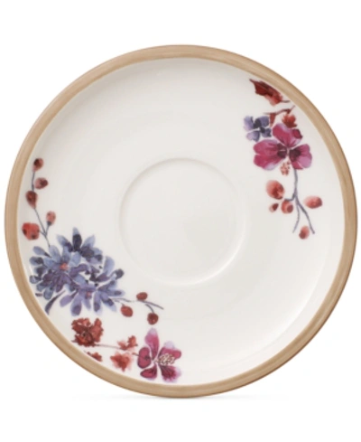 Villeroy & Boch Artesano Provencal Lavender Collection Porcelain Tea Cup Saucer In Multi
