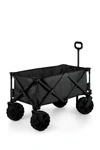Picnic Time Adventure Wagon All-terrain Portable Utility Wagon In Gray