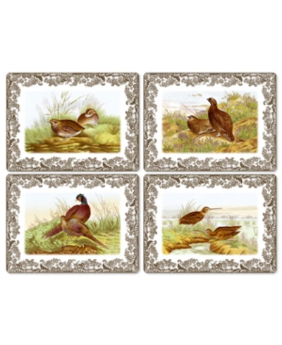 Spode Woodland Placemats Set Of 4 In Brown