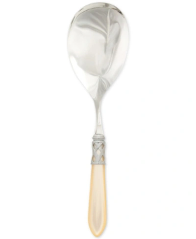 Vietri Aladdin Antique Serving Spoon In Ivory