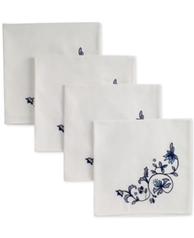 Portmeirion Blue Portofino 4-pc. Napkin Set In Multi