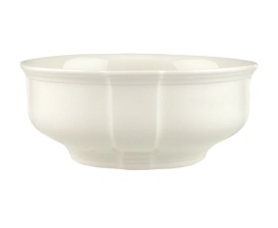 Villeroy & Boch Manoir Salad Vegetable Bowl In White