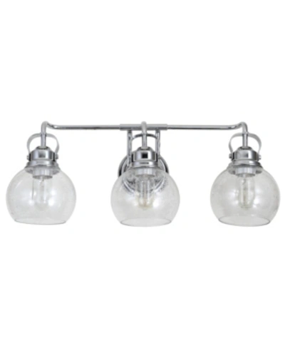 Jonathan Y Shirley 3-light Vanity Light In Silver