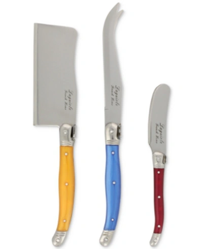 French Home Laguiole 3-pc. Multi-color Cheese Set