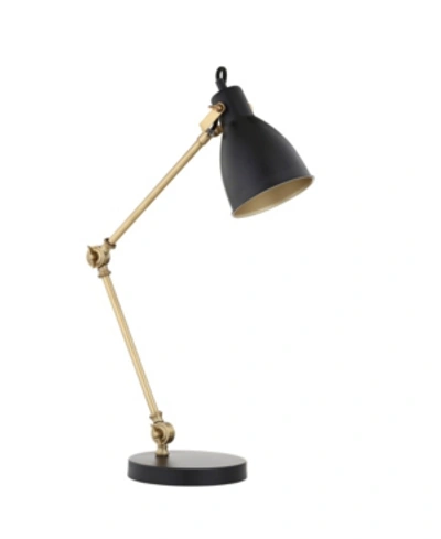 Jonathan Y Barnes Led Metal Desk Lamp In Gold