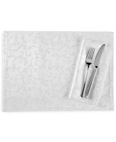 Lenox Opal Innocence 13" X 19" Placemat In White