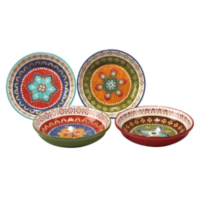 Certified International Monterrey 4-pc. Soup/pasta Bowl