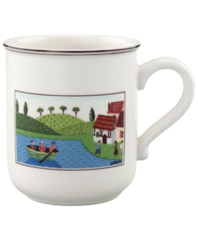 Villeroy & Boch Design Naif Mug Boaters In White