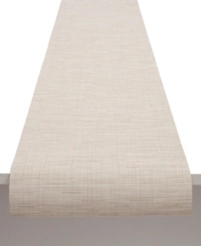 Chilewich Bamboo Woven Table Runner In Chino