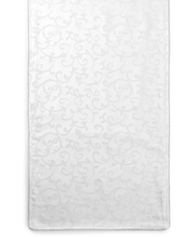 Lenox Opal Innocence 70" Corded Runner In White