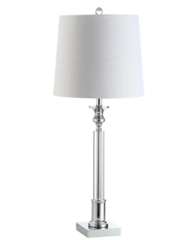 Jonathan Y Dean Crystal Led Table Lamp In Clchrome