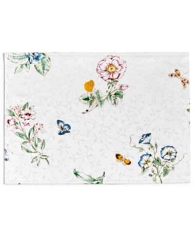 Lenox Butterfly Meadow 13" X 19" Placemat In Multi