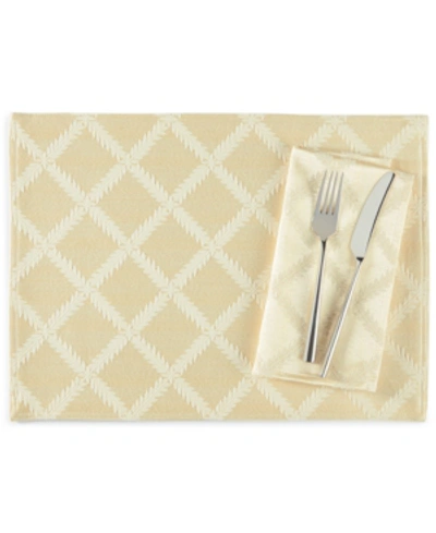 Lenox Laurel Leaf 19" X 13" Ivory Placemat