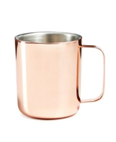 Hotel Collection Double Wall Mug, Created For Macy's In Copper