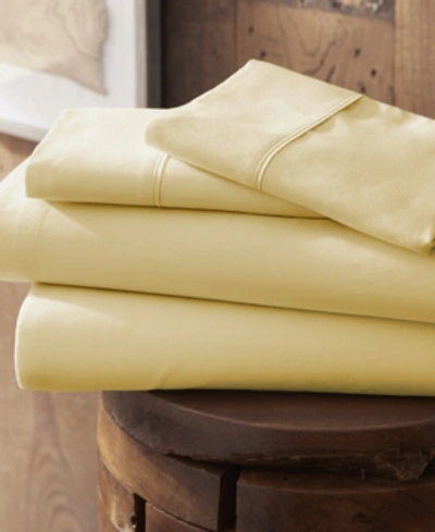 Ienjoy Home Style Simplified 4-pc. Sheet Set, Queen In Gold