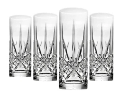 Godinger Dublin Mix Set Of 4 Tom Collins Highball Glasses In Multi