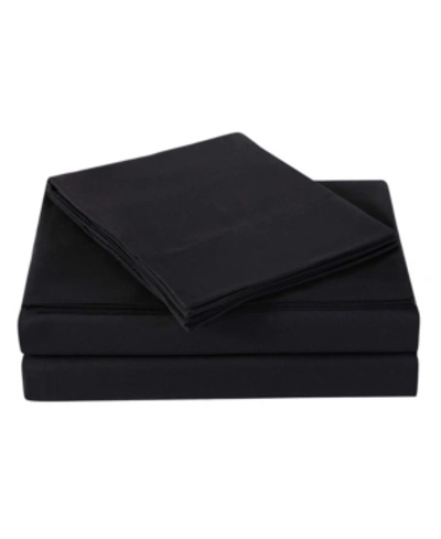 Truly Soft Everyday King Sheet Set Bedding In Black