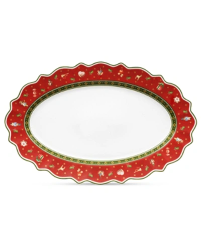 Villeroy & Boch Toy's Delight Oval Platter In Multi