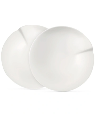 Villeroy & Boch Pasta Passion Large Pasta Plate Pair In White