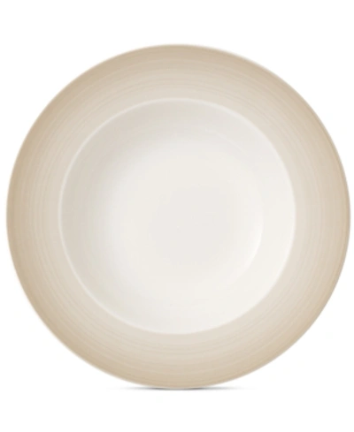 Villeroy & Boch Colorful Life Collection Rim Soup Bowl In Natural Cotton