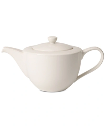 Villeroy & Boch Dinnerware For Me Teapot In White