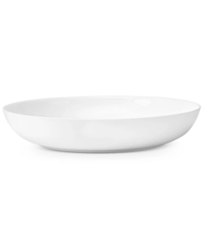 Villeroy & Boch Serveware For Me Collection Porcelain Shallow Round Serving Bowl In White