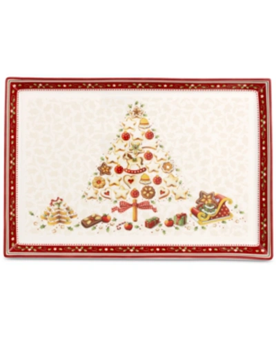 Villeroy & Boch Winter Bakery Large Rectangular Cake Plate