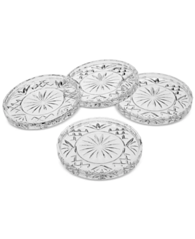 Godinger Dublin 4-pc. Coaster Set In White