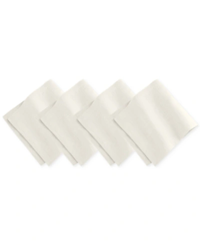 Elrene La Classica Linen Napkin, Set Of 4 In Ivory