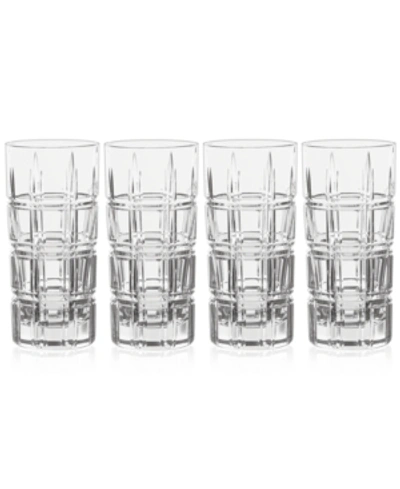 Marquis By Waterford Crosby Highball Glasses, Set Of 4