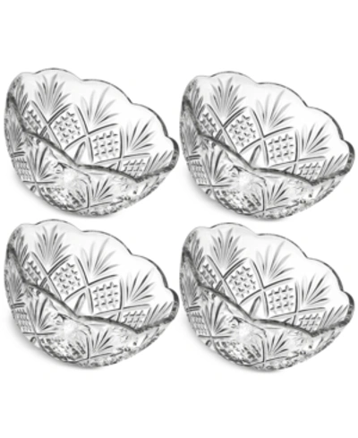 Godinger Dublin Small Candy Bowls, Set Of 4 In Clear