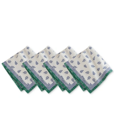 Villeroy & Boch Closeout!  Switch Set Of 4 Napkins In Multi