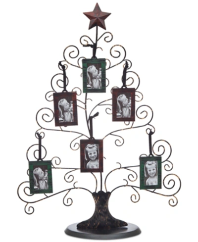 Philip Whitney Godinger  Medium Christmas Tree Picture Holder & 6 Frames