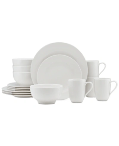 Villeroy & Boch Dinnerware For Me Collection Porcelain 16 Dinnerware Set, Service For 4 In White
