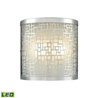 Elk Lighting Hooper 2 Outdoor Sconce Polished Stainless In Chrome