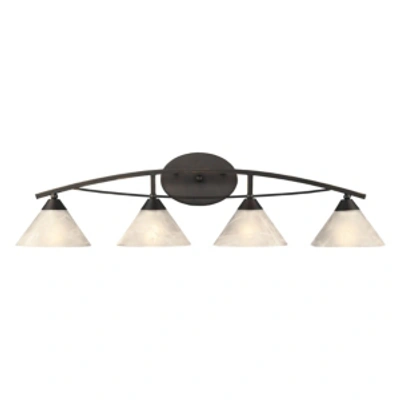 Elk Lighting 4 Light Vanity In Bronze