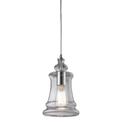 Elk Lighting 1 Light Pendant In Polished Chrome