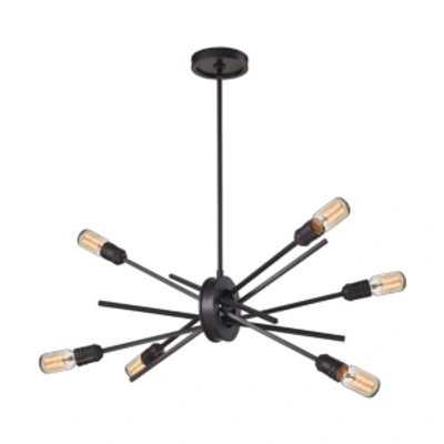 Elk Lighting Xenia 6 Light Chandelier In Oil Rubbed Bronze
