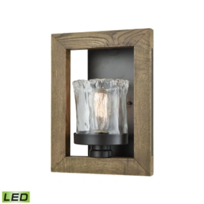 Elk Lighting Timberwood 1 Wall Sconce Oil Rubbed Bronze