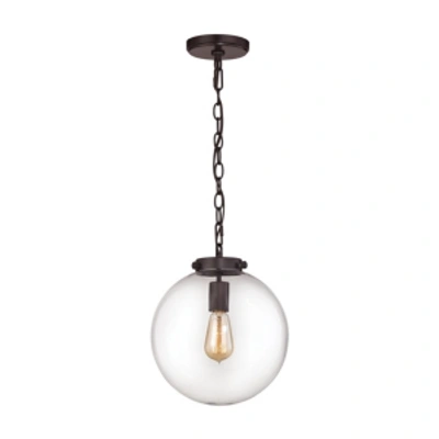 Elk Lighting Gramercy 1 Light Pendant In Oil Rubbed Bronze