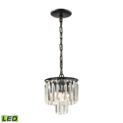 Elk Lighting Palacial 1 Light Pendant In Oil Rubbed Bronze