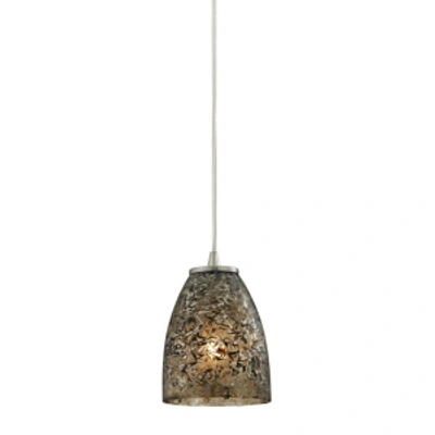 Elk Lighting Fissure 1 Light In Silver