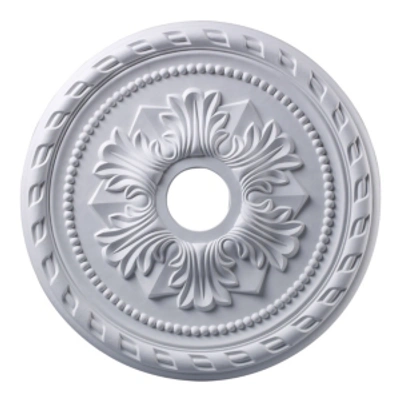 Elk Lighting Corinthian Medallion 22" In White Finish