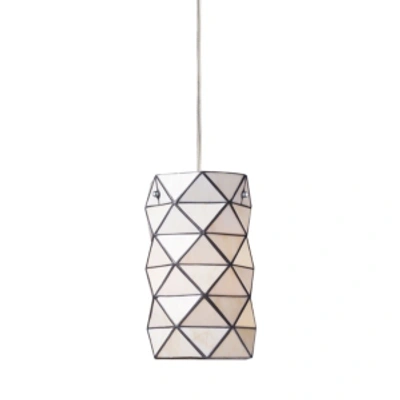 Elk Lighting Tetra 1-light Pendant With Chrome Hardware