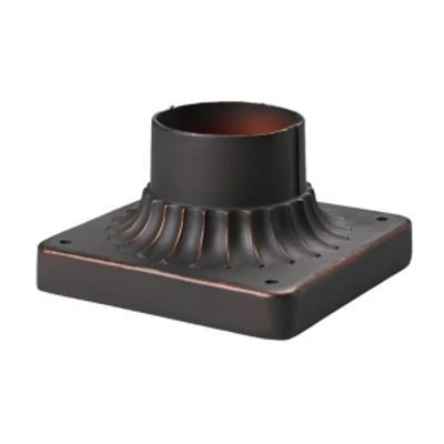 Elk Lighting Outdoor Accessory Clay Bronze Pier Mount