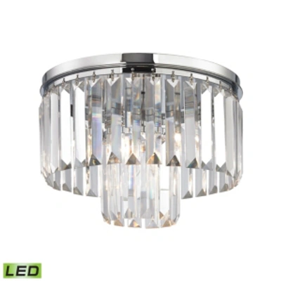 Elk Lighting Palacial 1 Light Pendant In Polished Chrome