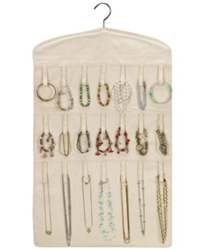 Household Essentials Hanging Jewelry Organizer In Natural