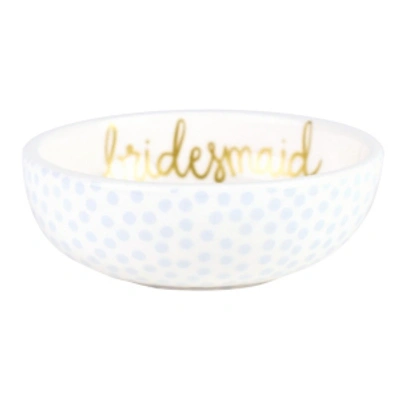 Coton Colors By Laura Johnson Floral Bridesmaid Dipping Bowl In White