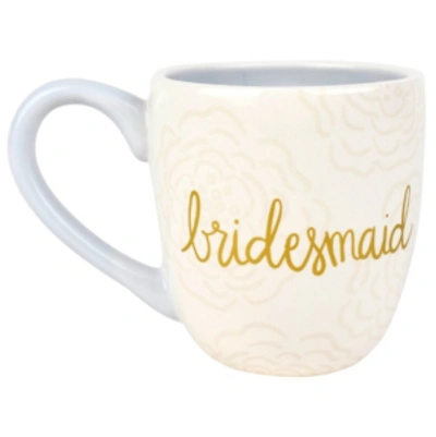 Coton Colors By Laura Johnson Floral Bridesmaid Mug In White