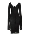 Isabel Benenato Knee-length Dress In Black